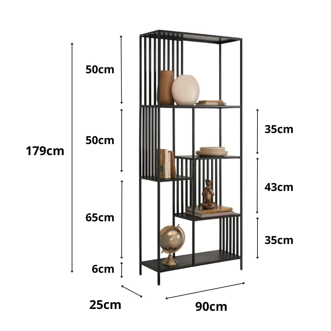 Estante Industrial Luxury - MetaloArt
