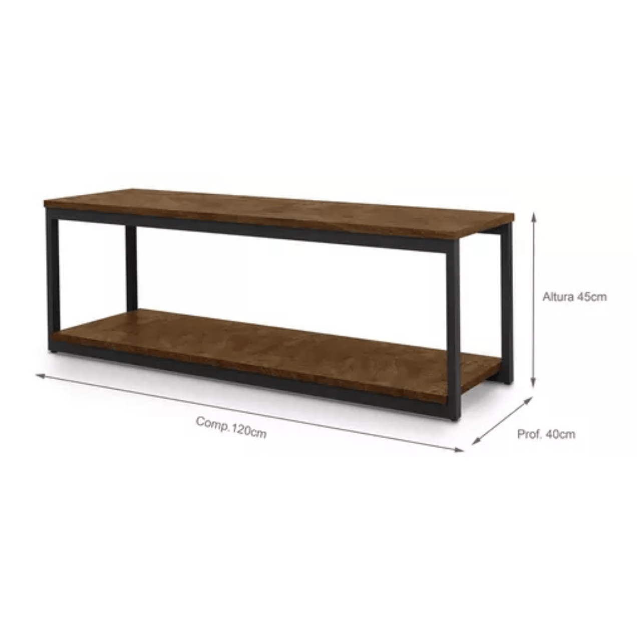 Rack Estilo Industrial Veneza - My Store