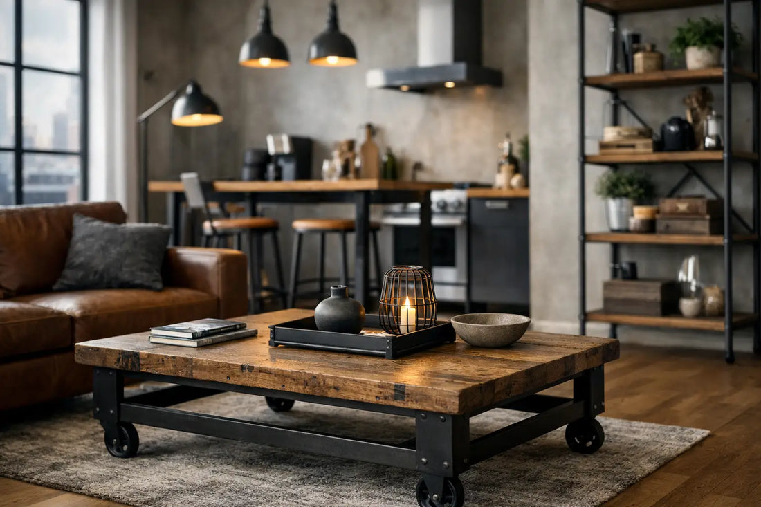 Melhores móveis industriais para apartamento