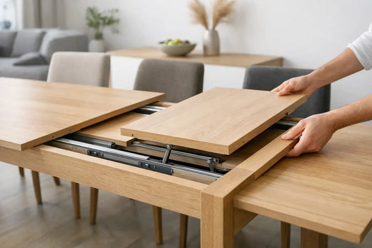 Como escolher uma mesa extensível ideal