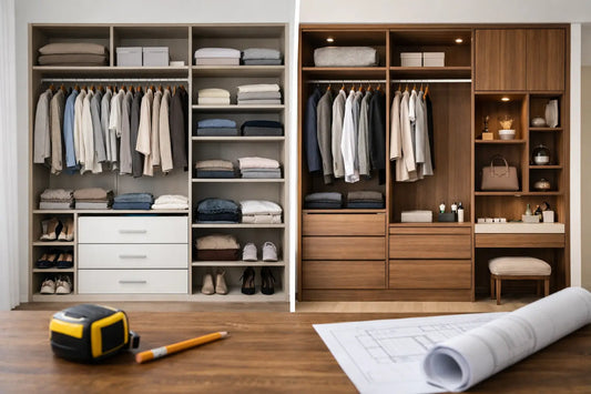 Closet modulado vs sob medida vale mais?