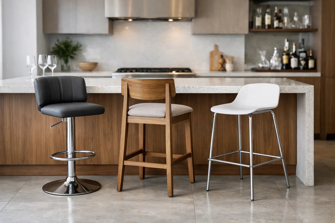 Medidas de banquetas para cozinhas e bares