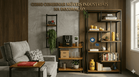 Como Combinar Móveis Industriais na Decoração: Guia Completo por Ambiente e Estilo - MetaloArt