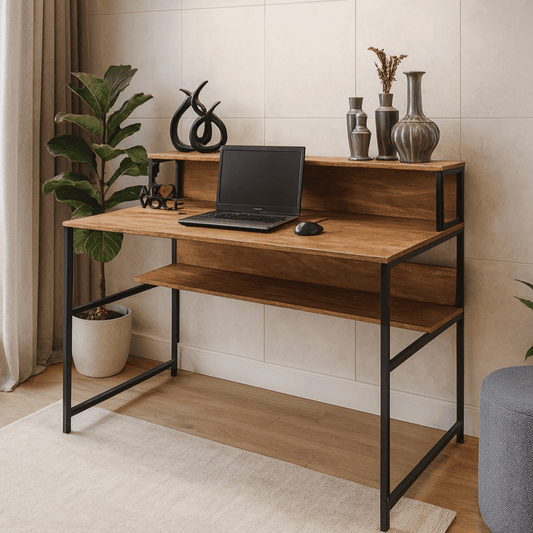 Como Montar um Escritório Estilo Industrial Gastando Pouco? - MetaloArt