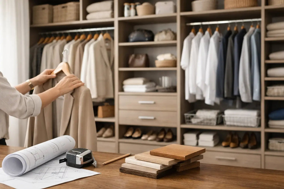 Como organizar closet sob medida sem desperdício - MetaloArt
