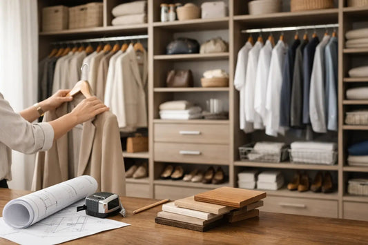 Como organizar closet sob medida sem desperdício - MetaloArt