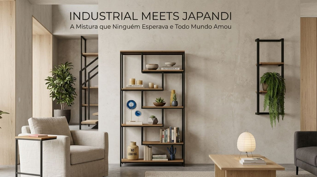 Industrial Meets Japandi: A Mistura que Ninguém Esperava e Todo Mundo Amou - MetaloArt