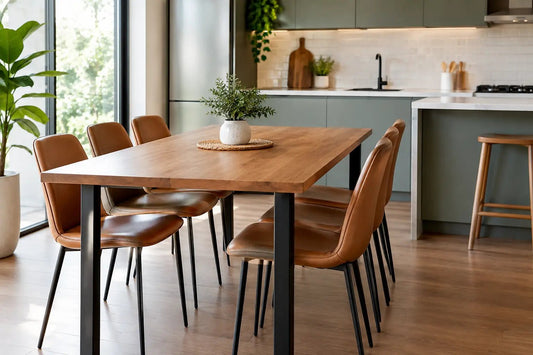 Melhores mesas para cozinhas: como escolher - MetaloArt