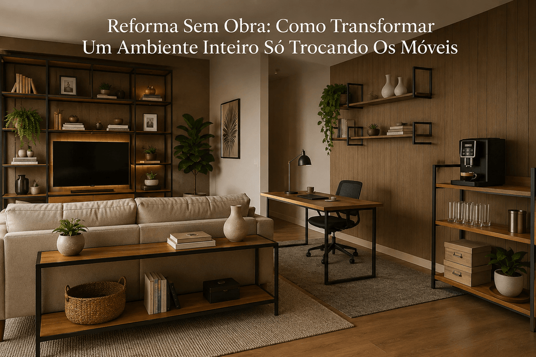 Reforma Sem Obra: Transforme a Casa Apenas Trocando os Móveis - MetaloArt