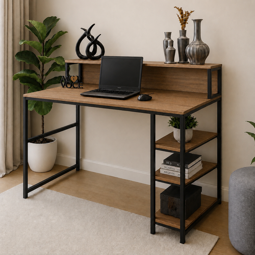 Mesa Escrivaninha Industrial Arturo Exclusive