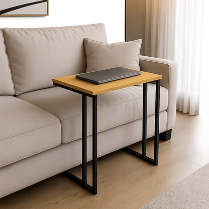 Mesa Lateral de Sofá e Cama Industrial Side
