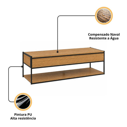 Gabinete para Banheiro Estilo Industrial Fort
