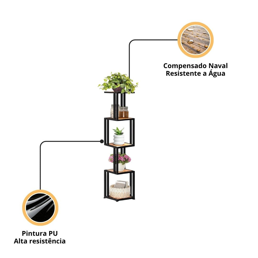 Suporte Plantas Industrial Lohana