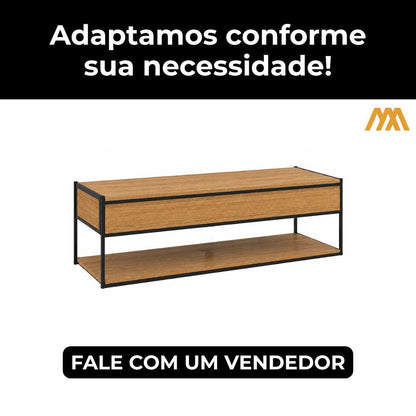 Gabinete para Banheiro Estilo Industrial Fort