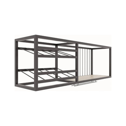 Adega Parede Suspensa Estilo Indutrial Verona - MetaloArt