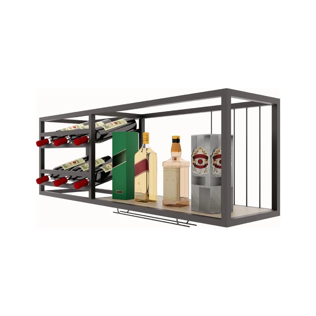 Adega Parede Suspensa Estilo Indutrial Verona - MetaloArt