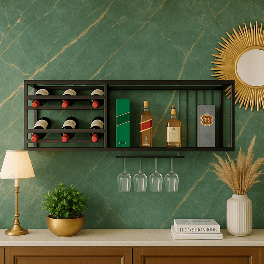 Adega Parede Suspensa Estilo Indutrial Verona - MetaloArt