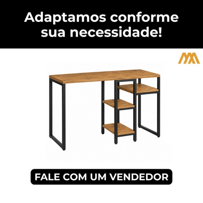 Aparador Industrial para Adega Bar Porto - MetaloArt