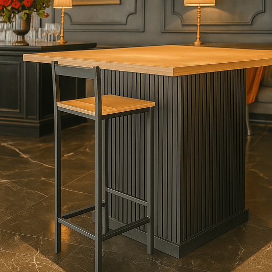 Banqueta Estilo Industrial Savassi - MetaloArt