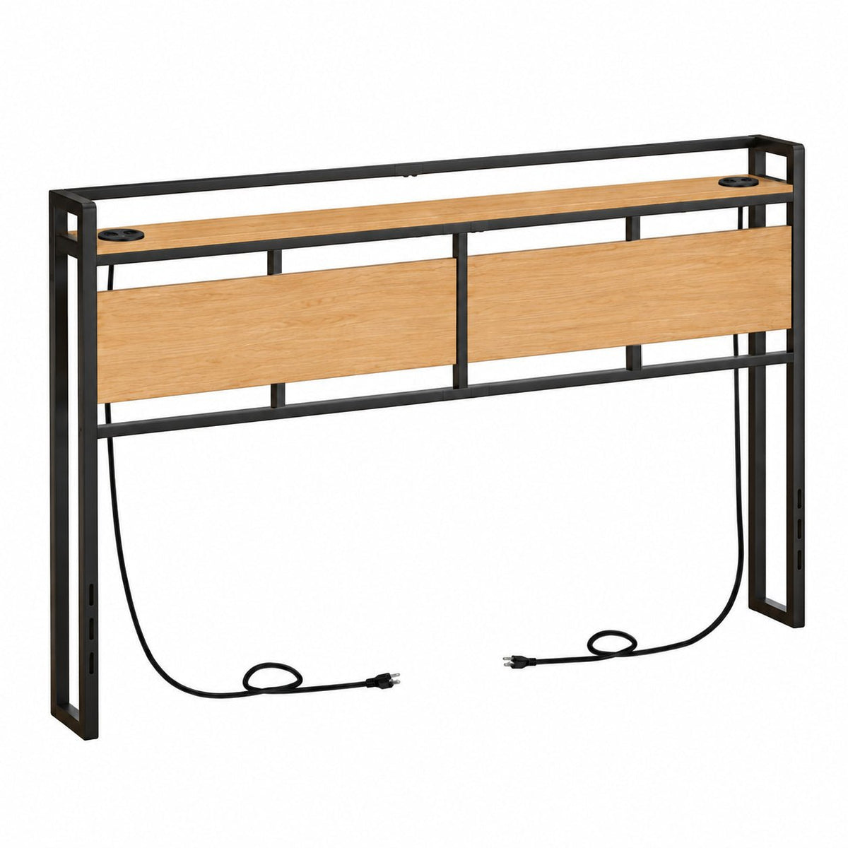Cabeceira para Cama com 2 Tomadas, USB e USB-C Boreal - MetaloArt