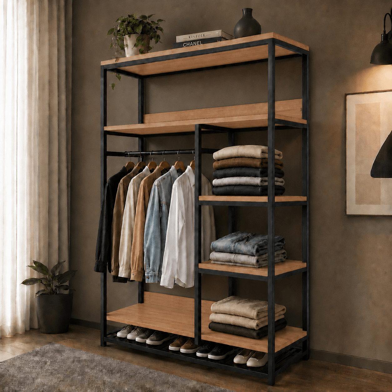 Closet Industrial Aspen - MetaloArt