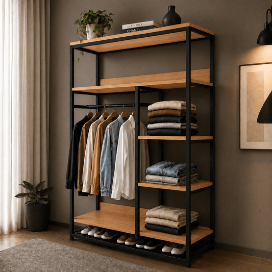 Closet Industrial Aspen - MetaloArt