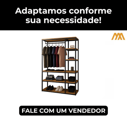 Closet Industrial Duomo - MetaloArt