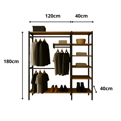 Closet Industrial Vesalhes - MetaloArt