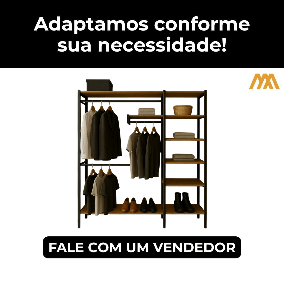 Closet Industrial Vesalhes - MetaloArt