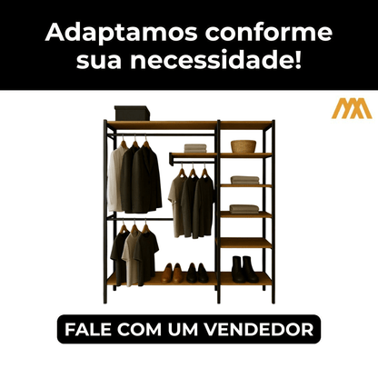 Closet Industrial Vesalhes - MetaloArt