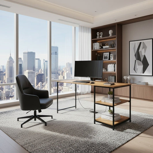 Escrivaninha Industrial Ivar - MetaloArt