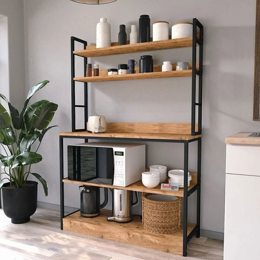 Estante Industrial Loft - MetaloArt