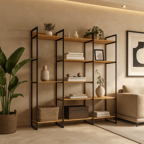 Estante Industrial Prisma - MetaloArt
