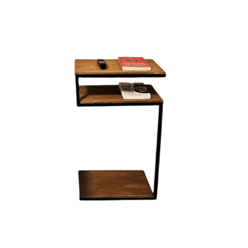mesa de apoio lateral industrial em s 69 x 25 x 45 - My Store