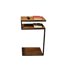 mesa de apoio lateral industrial em s 69 x 25 x 45 - My Store