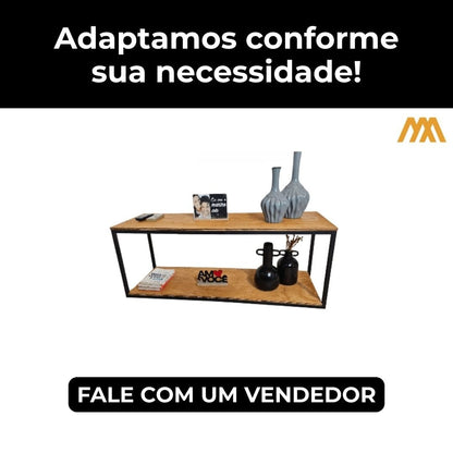 Mesa de centro industrial Artenza - MetaloArt
