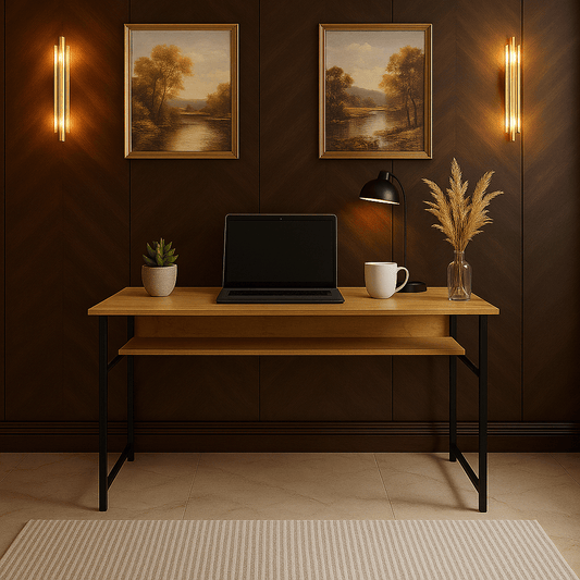 Mesa de Escritório Industrial Valley - MetaloArt