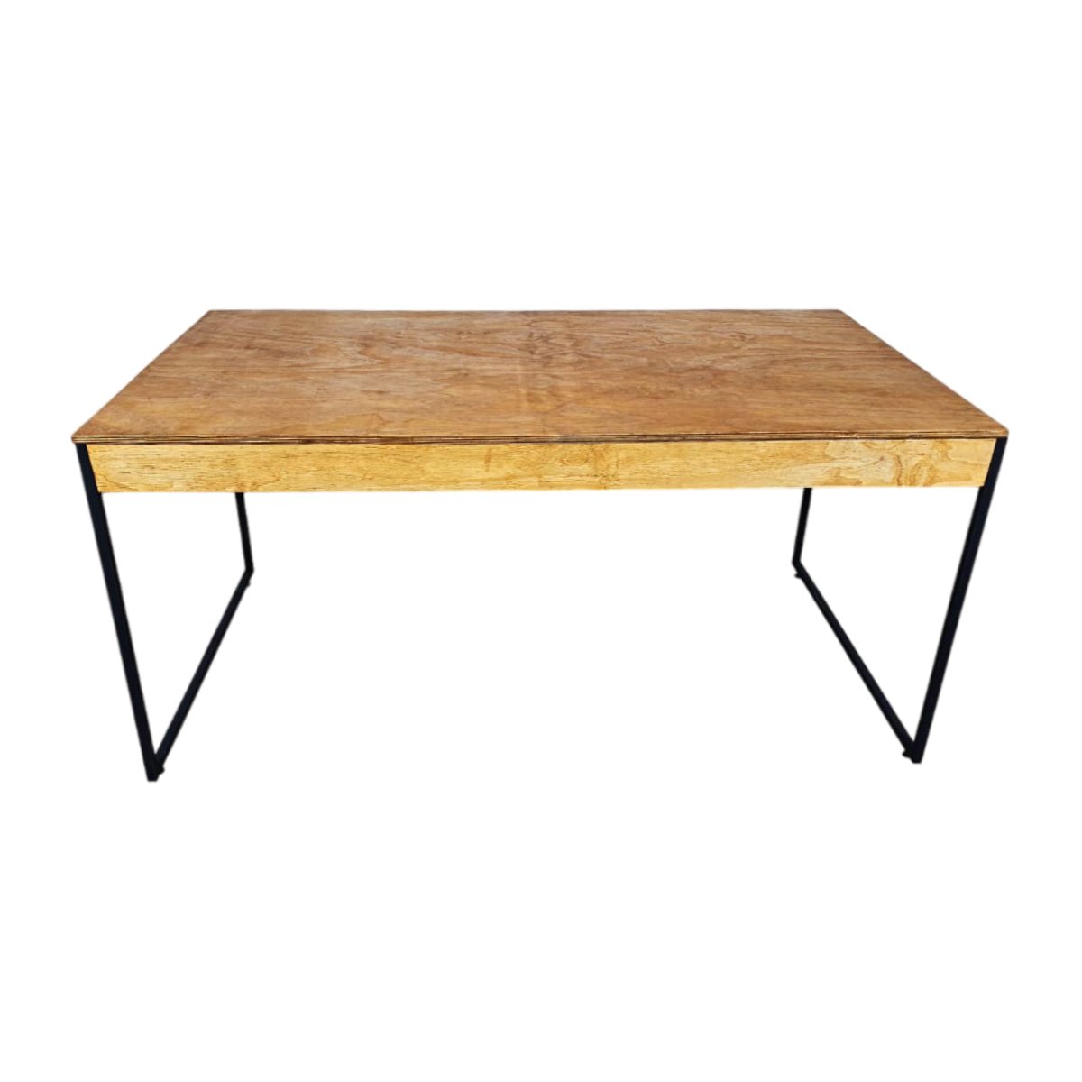 Mesa De Jantar Estilo Industrial Rústica - MetaloArt