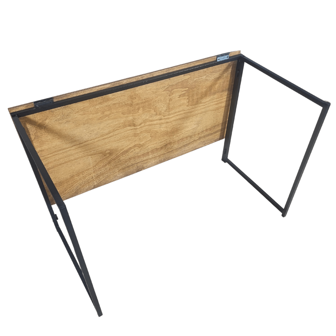 Mesa Dobrável Estilo Industrial Onix - MetaloArt