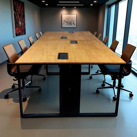Mesa Escritório Estilo Industrial Heavy - MetaloArt