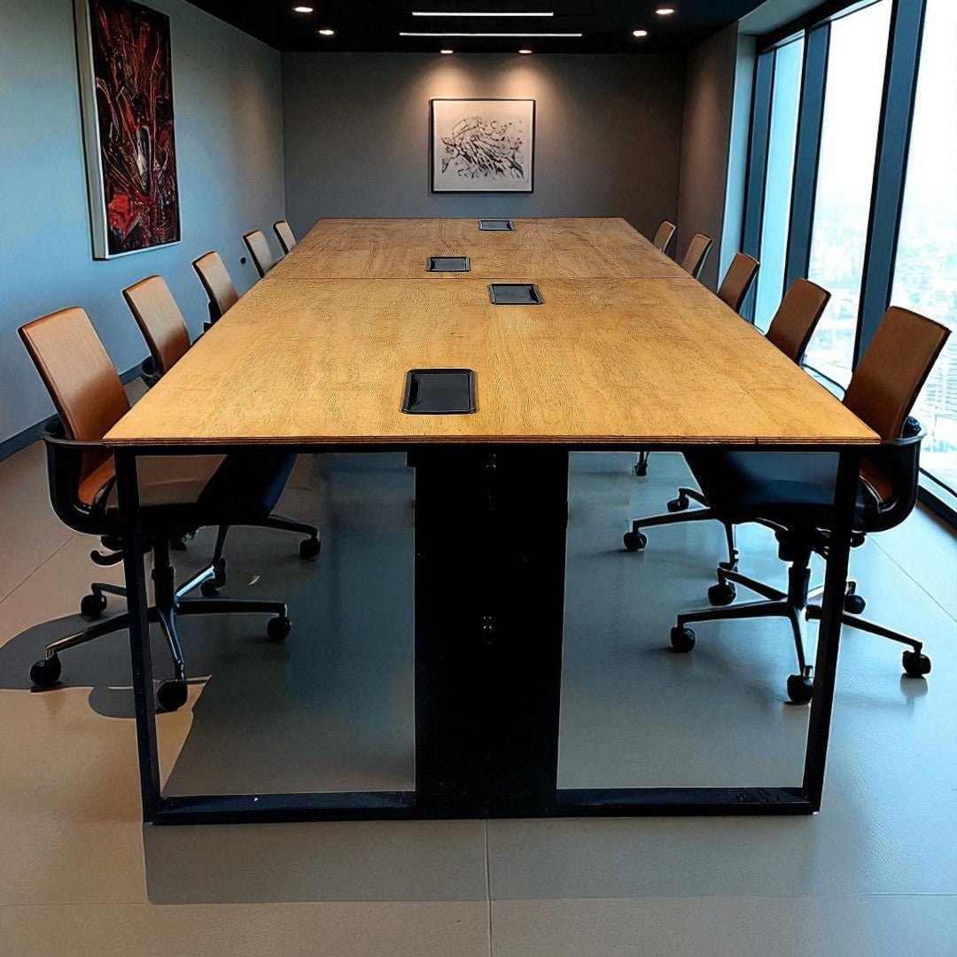 Mesa Escritório Estilo Industrial Heavy - MetaloArt