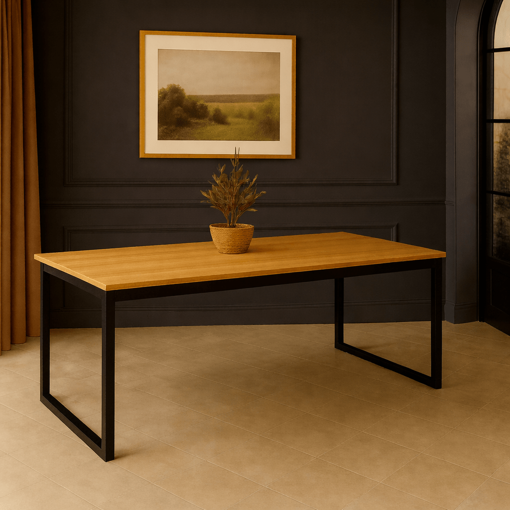 Mesa Estilo Industrial Louvre - MetaloArt