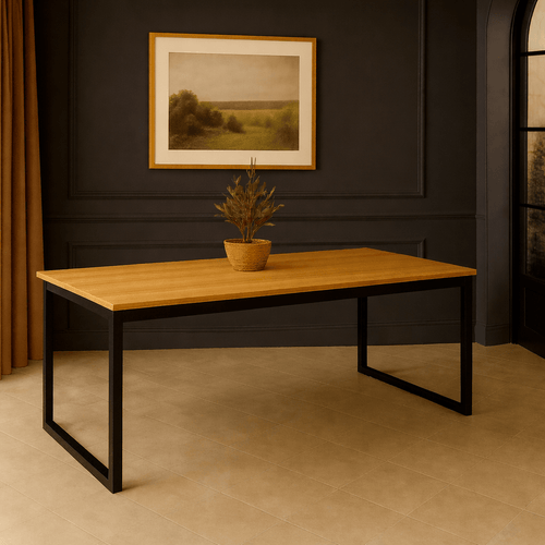 Mesa Estilo Industrial Louvre - MetaloArt