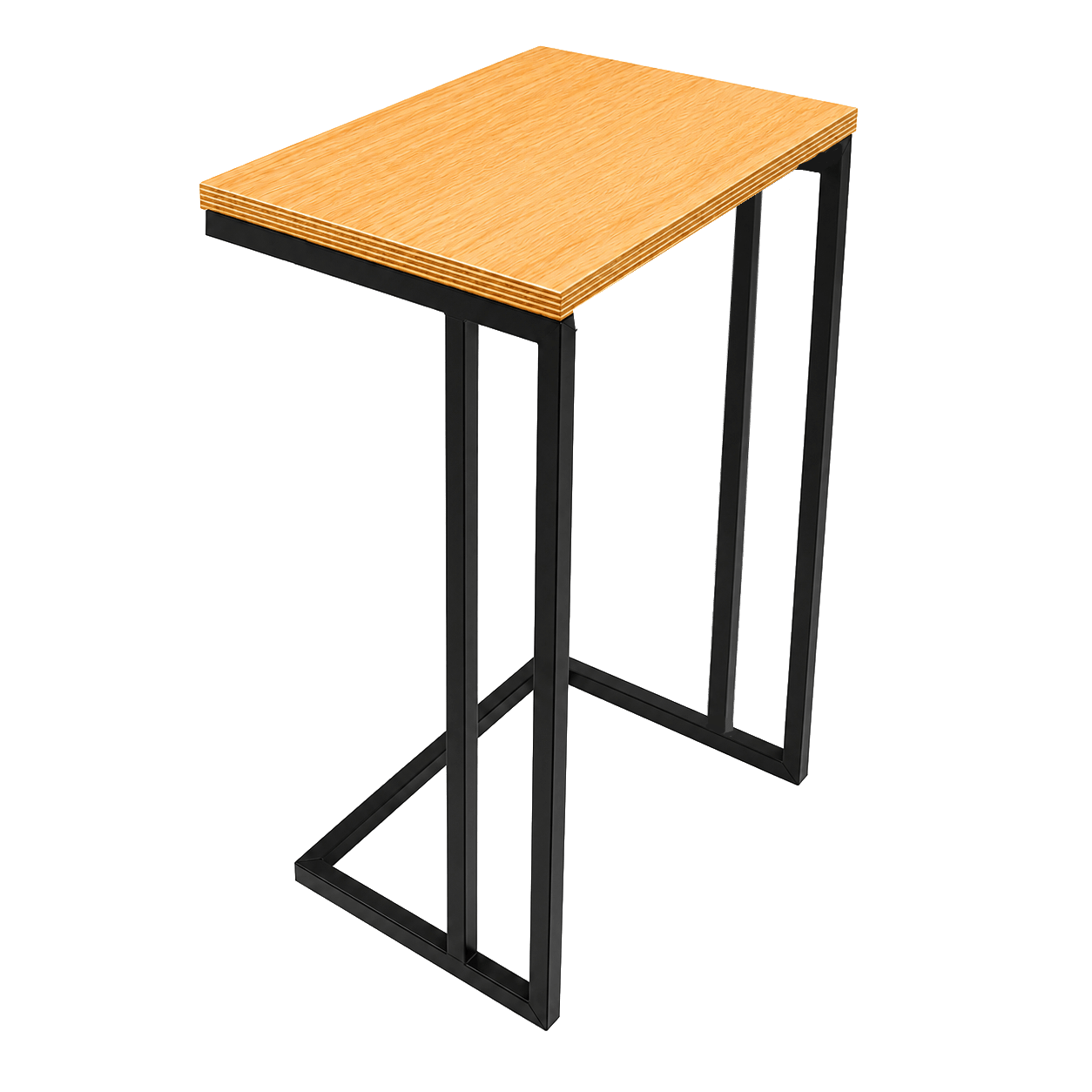 Mesa Lateral de Sofá e Cama Industrial Side - MetaloArt