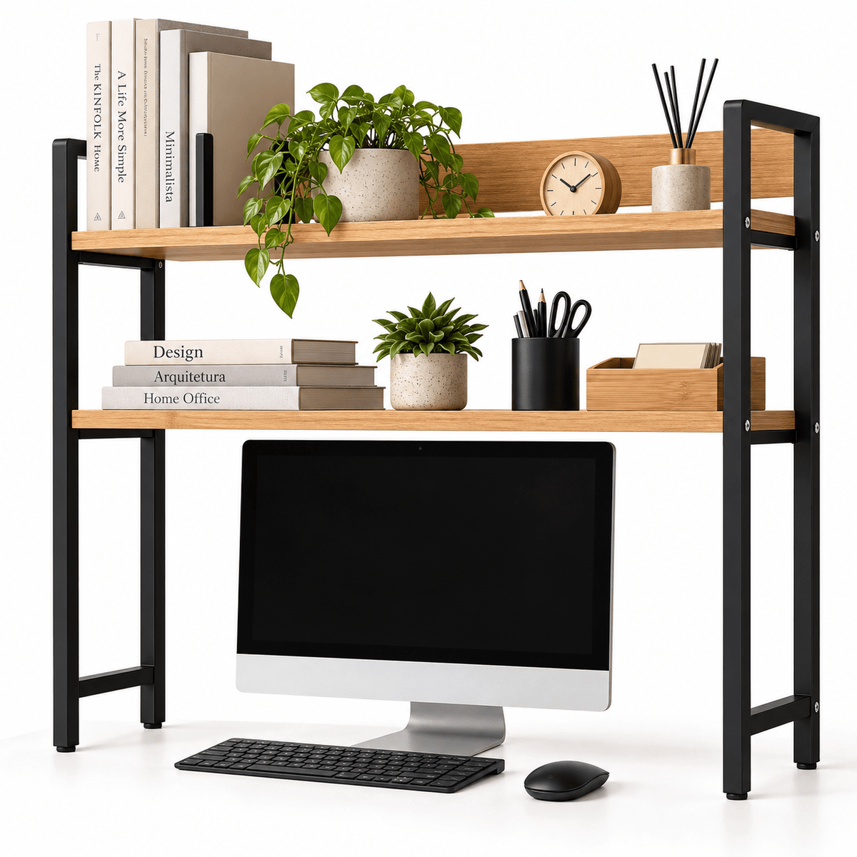 Organizador de Mesa Industrial Grid - MetaloArt