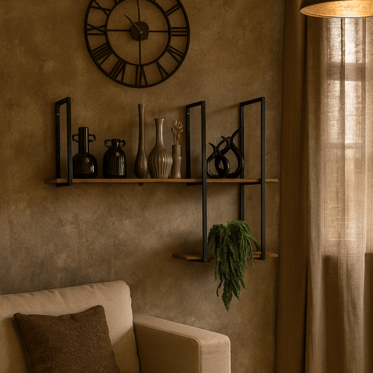 Prateleira comercial/residencial Mess parede ou suspensa - MetaloArt