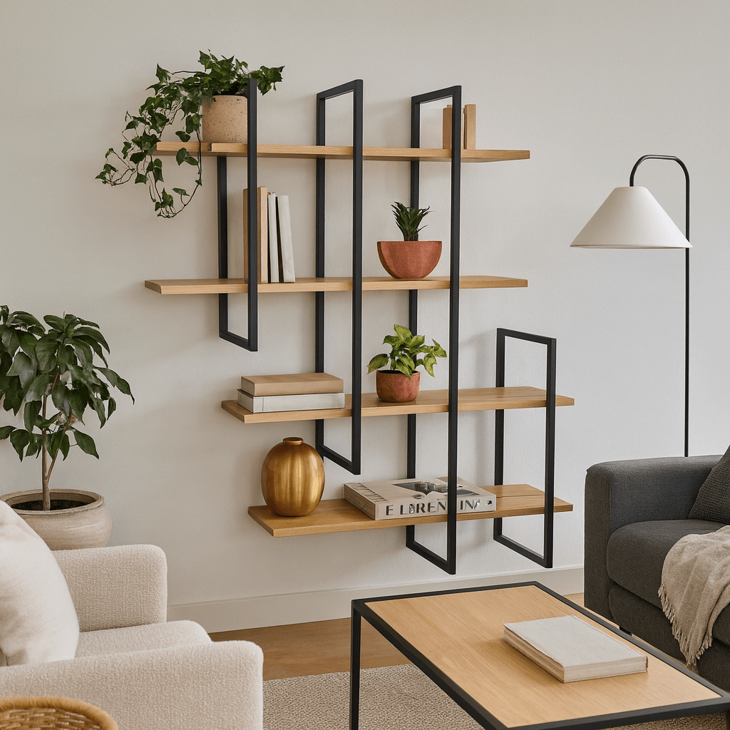 Prateleira Estilo Industrial Sleen - MetaloArt