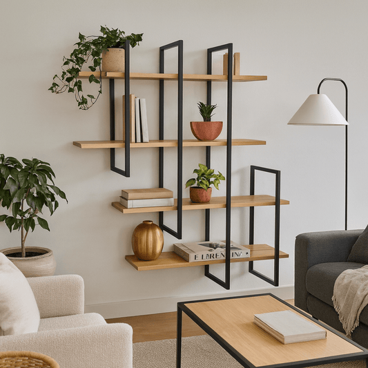 Prateleira Estilo Industrial Sleen - MetaloArt