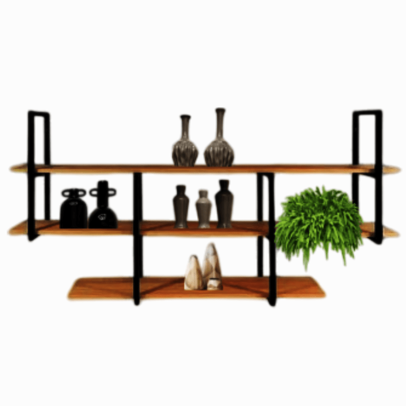 prateleira industrial parede barr 02 - My Store