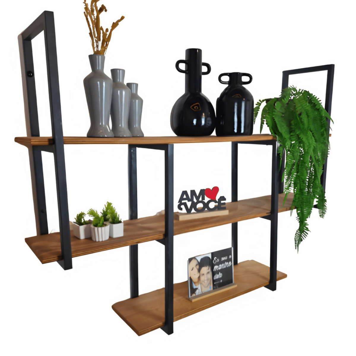 prateleira industrial parede barr 02 - My Store